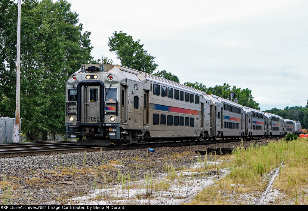 NJT 7059 on train 1266